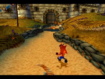 Crash Bandicoot - Warped (US) screen shot game playing